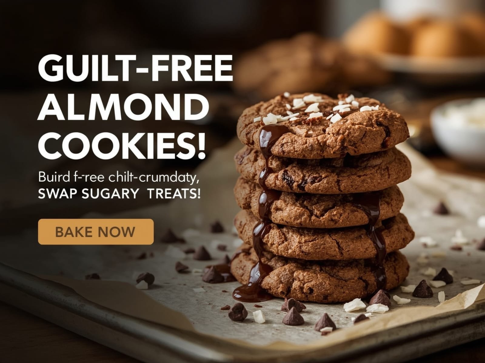 Guilt-Free Almond Cookies